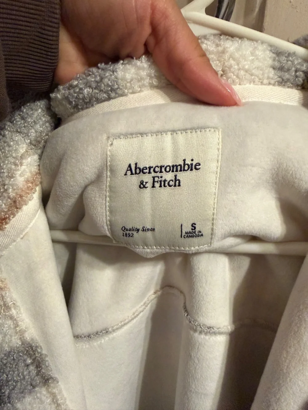 Abercrombie and Fitch Sherpa jacket